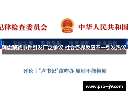 魏震禁赛事件引发广泛争议 社会各界反应不一引发热议 魏震禁赛事件引发广泛争议 社会各界反应不一引发热议