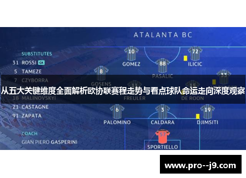 从五大关键维度全面解析欧协联赛程走势与看点球队命运走向深度观察